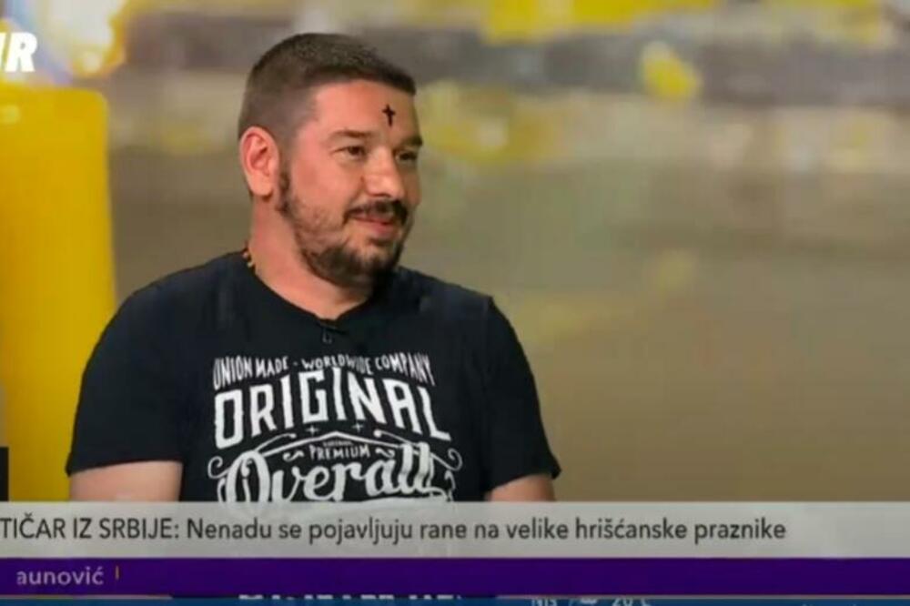 POJAVIO SE KRST NA ČELU! Nenad otvoreno: Moja krv lepo MIRIŠE, dolaze mi MUSLIMANI i KATOLICI da ih izlečim!