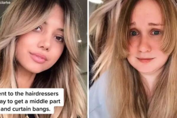 TRAGIKOMIČAN REZULTAT! DEVOJKA POKAZALA SLIKU FRIZURE KAKVU ŽELI: Iz salona izašla u SUZAMA (VIDEO)