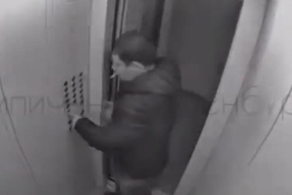 PIJANI RUS SE ZAPALIO U LIFTU: Ovo bukvalno morate da vidite da biste poverovali (VIDEO)