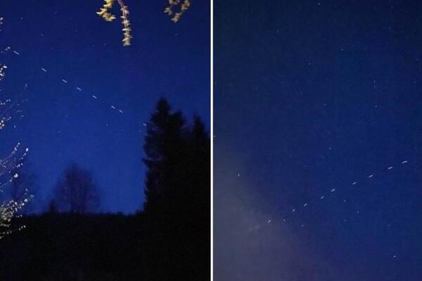 ŠTA JE OVO NA NEBU IZNAD SRBIJE? Svetleći objekti zabezeknuli građane, svi su NEMO POSMATRALI (VIDEO)