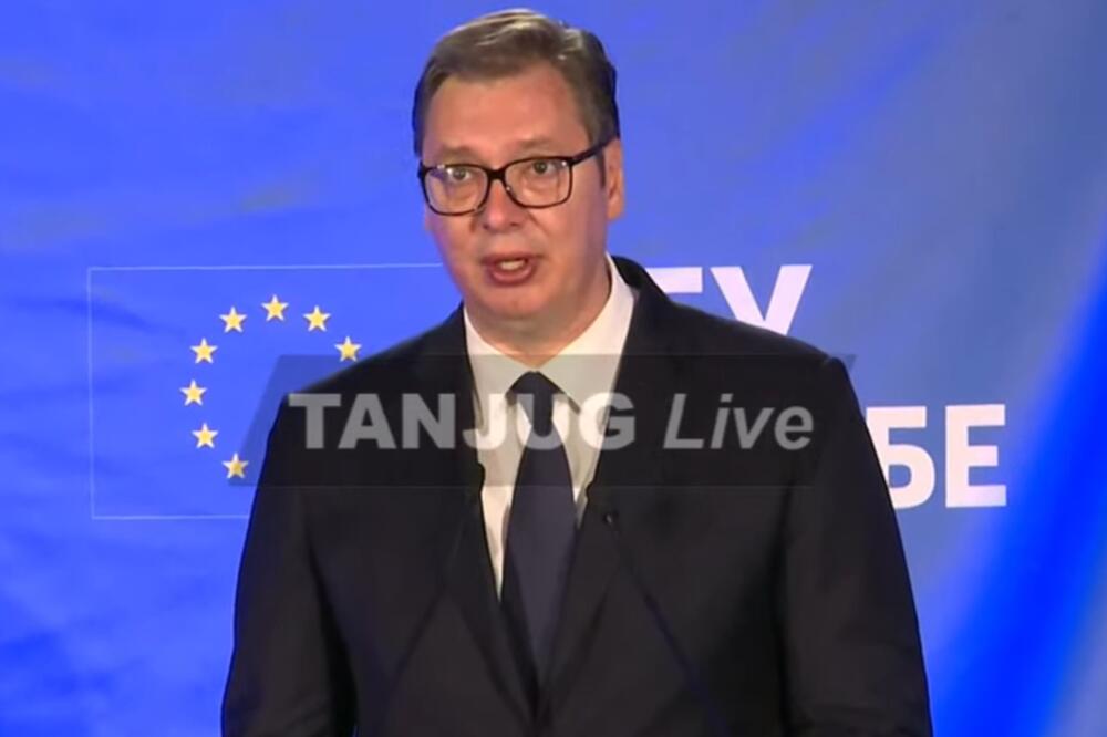 VUČIĆ NA PROSLAVI DANA EVROPE: Cilj Srbije punopravno članstvo u EU i kompromisno rešenje za Kosovo!