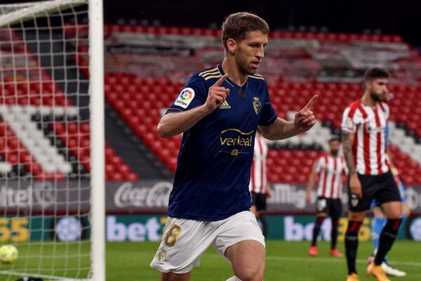 BRAŠANAC STRELAC U REMIJU OSASUNE I BILBAA! Šaponjić asistirao za vodeći gol Kadiza, Alaves i Levante bez pobednika