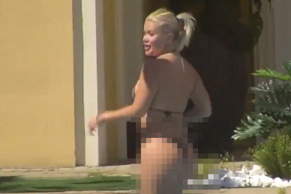 PAŽNJA, PAŽNJA! SANJA POKAZALA SVOJE UMEĆE I TO U KUPAĆEM KOSTIMU: Muškarci sa SLABIM SRCEM neka ne ulaze u video!