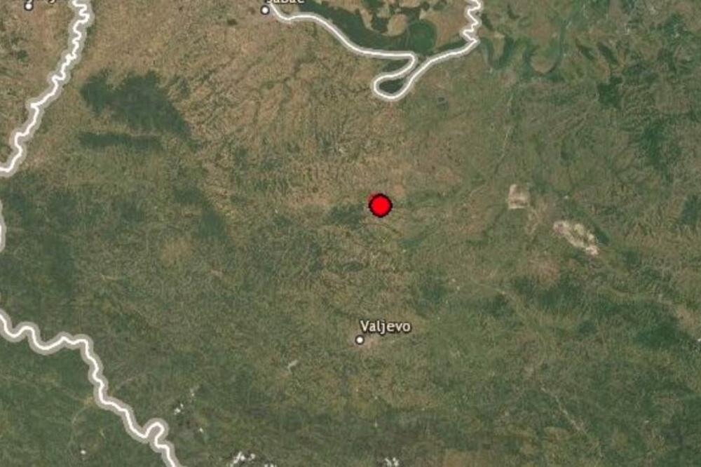ZEMLJOTRES U SRBIJI! Dubina je 10 kilometara, epicentar kod Valjeva