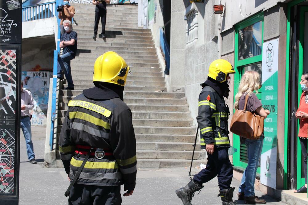 LOKALIZOVAN POŽAR U CENTRU BEOGRADA: Zna se šta se desilo