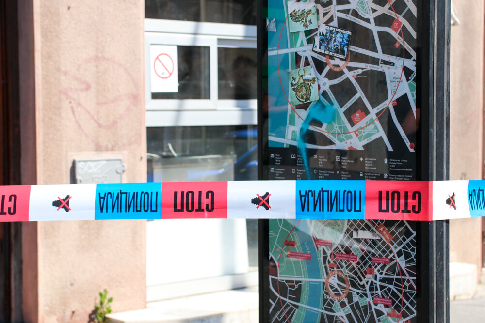 Policija, stop policija, stop, Mesto zločina, Policajci, nesreća