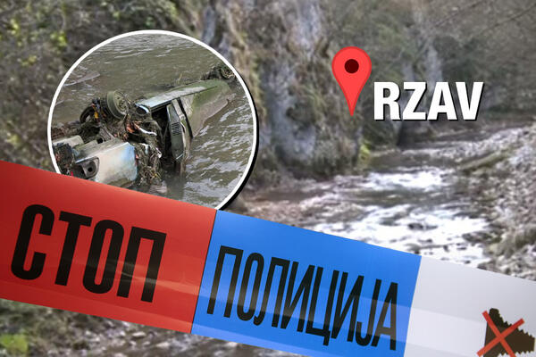 NIŠLIJA POGINUO U NESREĆI, AUTOMOBILOM SLETEO U RZAV! Nije mu bilo spasa, drugi teško povređen