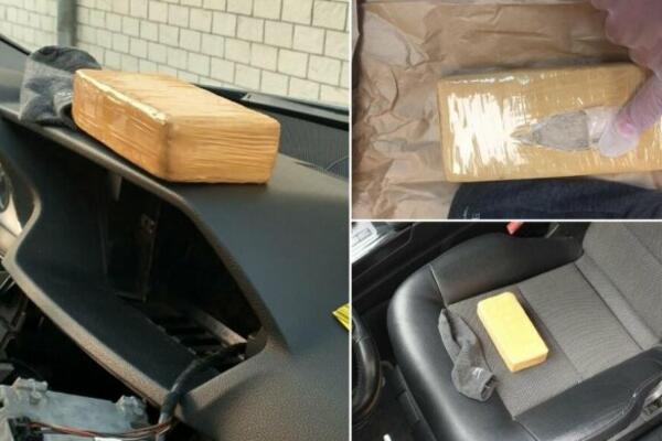 SRPSKA POLICIJA ZAUSTAVILA MERCEDES KOJI JE VOZIO CRNOGORAC: Unutra su pronašli VELIKI ULOV (FOTO)