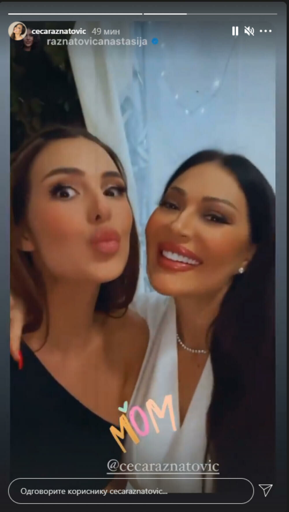 Anastasija Ražnatović, Ceca Ražnatović