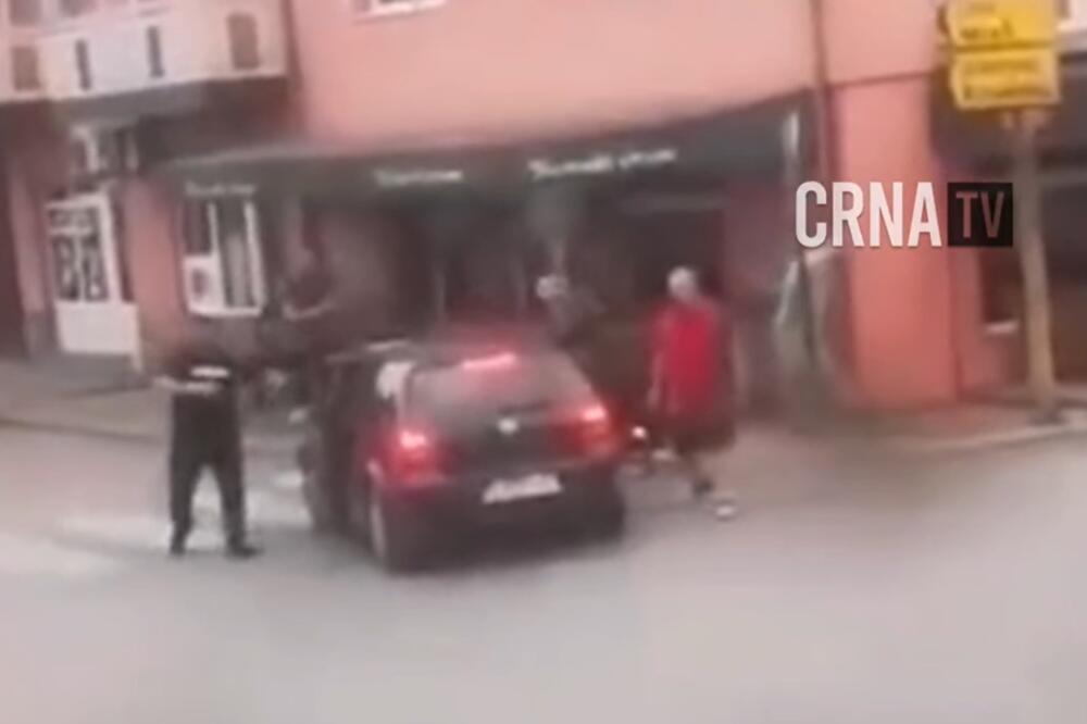 ZAKUCAO SE U BAŠTU LOKALA PRI PUNOJ BRZINI! Policija uhapsila bahatog vozača koji je povredio više osoba! (VIDEO)
