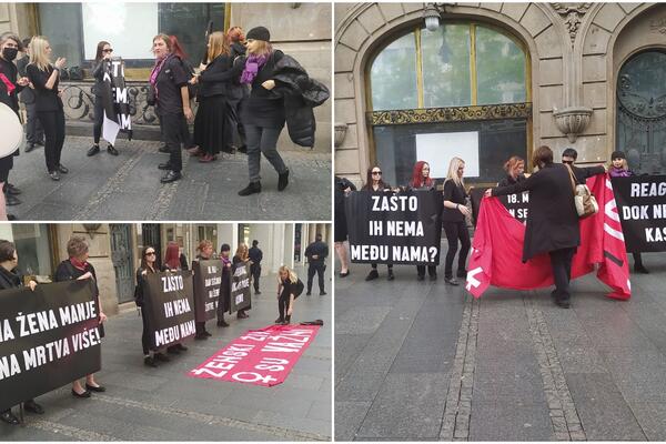 PAMTIMO UBIJENE ŽENE: Akcija protiv NASILJA u centru Beograda (FOTO)