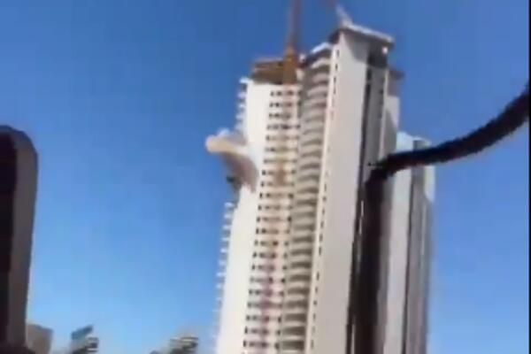 SNIMLJENO BOMBARDOVANJE ZGRADE U AŠDODU! Kada je raketa udarila sve se zatreslo! (VIDEO)