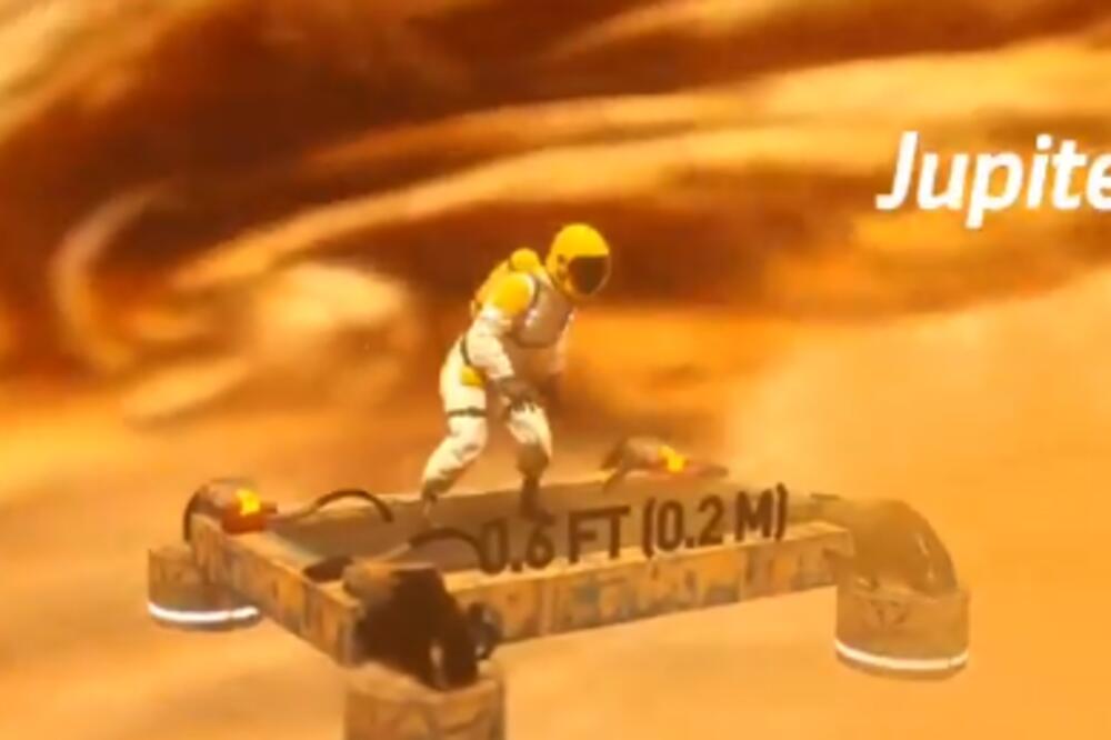 NEVEROVATNO ŠTA ČINI GRAVITACIJA! Kako bismo skakali da živimo na drugoj planeti? (VIDEO)