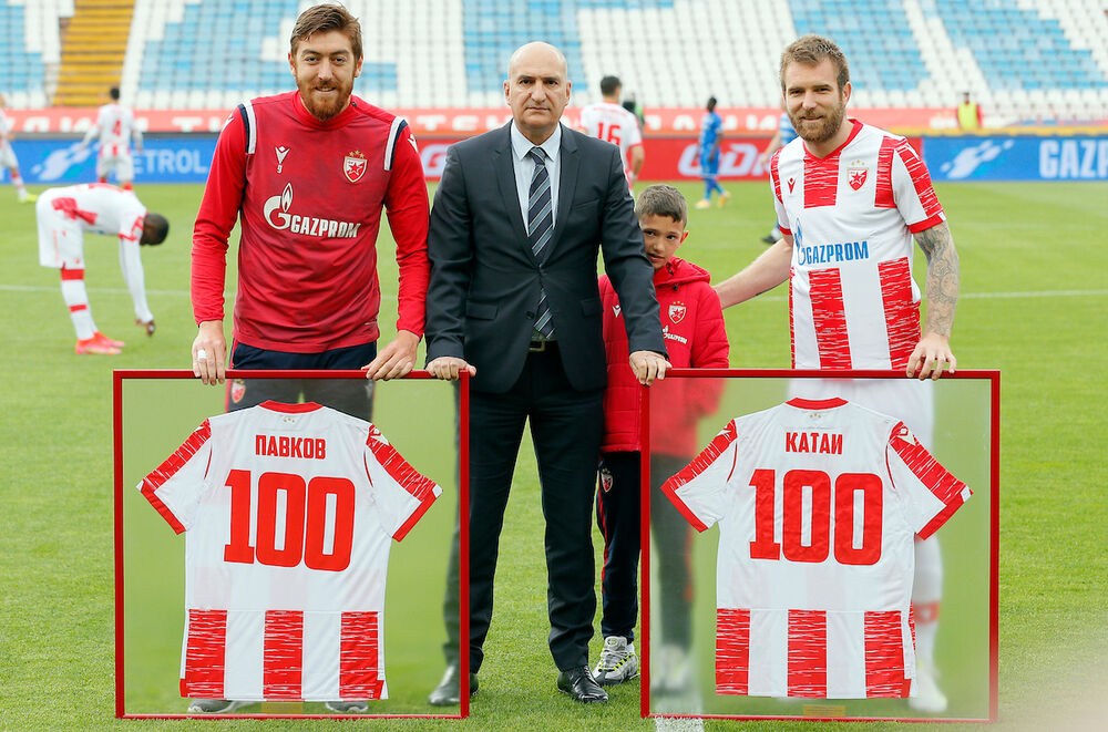 FK Crvena zvezda, Mitar Mrkela, Aleksandar Katai, Milan Pavkov