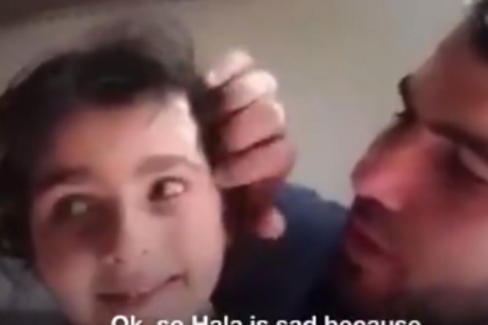 DA SE NAJEŽIŠ! Otac koji je snimao kako teši svoju deci tokom Izraelskih napada na Gazu je UBIJEN! (VIDEO)