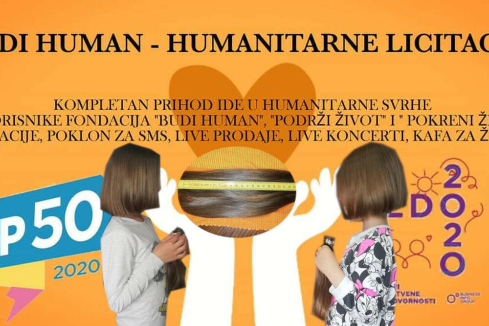 SREĆNE SMO ŠTO ĆE NAŠA KOSA POMOĆI BOLESNOJ DECI: Ena i Lana su ponos cele Srbije! KAPA DOLE ZA HUMANE DEVOJČICE