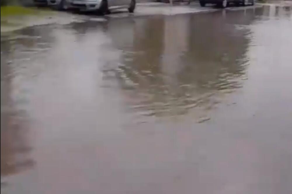 ŠABAC POTOPLJEN NAKON NEVREMENA: Velika količina kiše pala, zarobljeni automobili (VIDEO)
