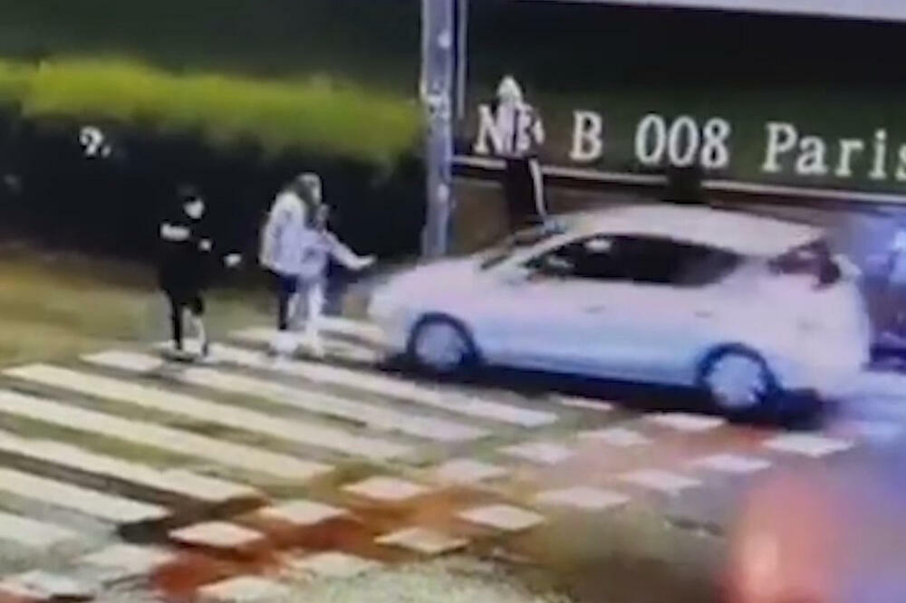 SNIMAK NESREĆE: Udarila devojčicu i pobegla sa lica mesta! (VIDEO)
