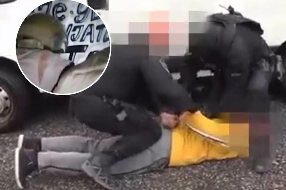 ISPISANO JE PREKO CELOG ZIDA: Šok prizor u sobi VELJINOG VOJNIKA, munjevito su ga OBORILI NA ZEMLJU