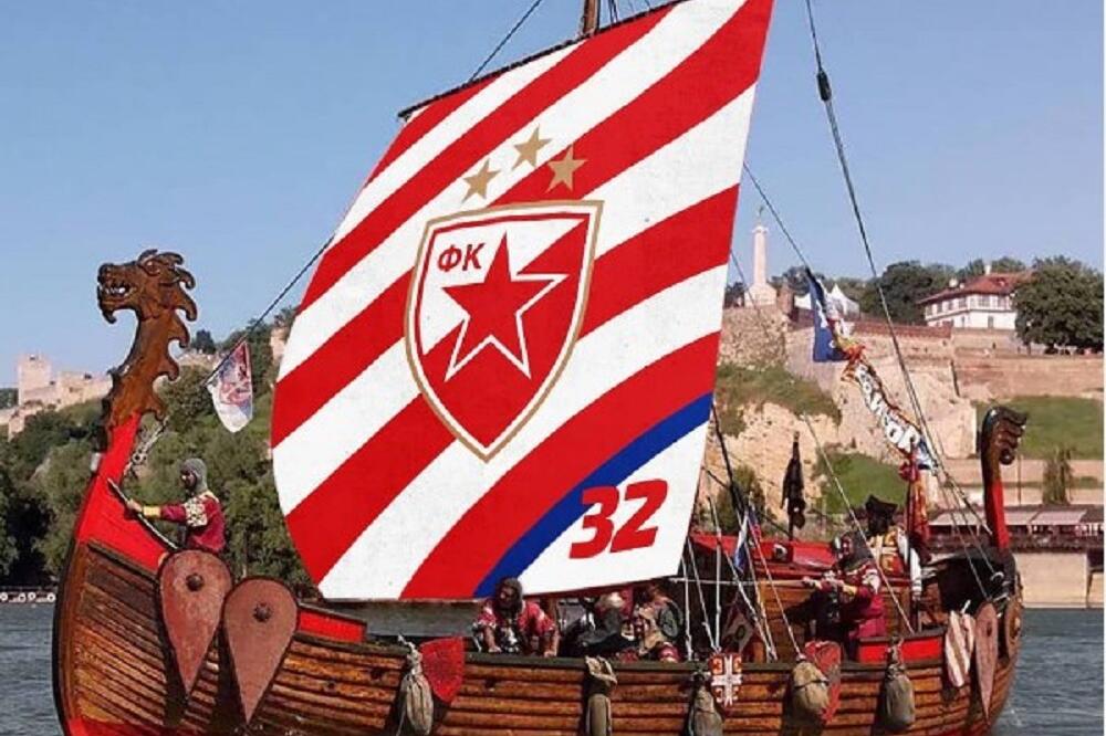 VEČERAS ĆE SAVOM ZAPLOVITI BROD SA ZVEZDAŠKIM JEDROM: Crveno-beli pozivaju na proslavu titule!