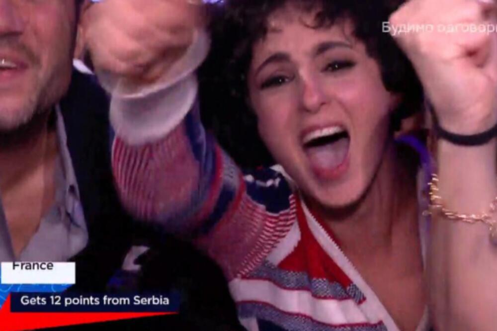 DA SE ČOVEK NAJEŽI, KOLIKO JE SAMO EMOTIVNO: Francuskoj smo dali 12 poena i samo ćemo reći - BARBARA, SRPKINJO!