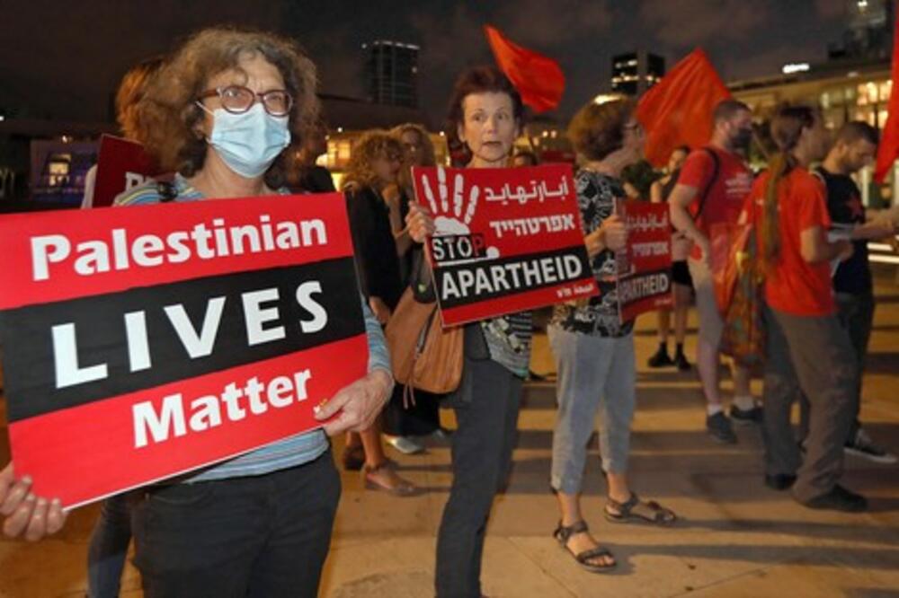 KAKVA PORUKA U SRCU IZRAELA: Levičari izašli na ulice, kažu PALESTINSKI ŽIVOTI SU BITNI! (FOTO)