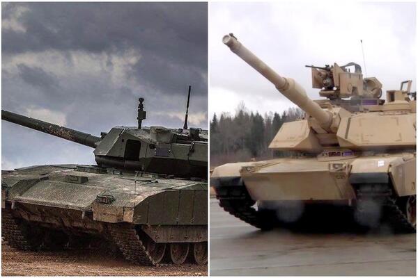 KOJI TENK JE BOLJI - ARMATA ILI ABRAMS? Američki analitičar uporedio čelične zveri Rusije i SAD (VIDEO)