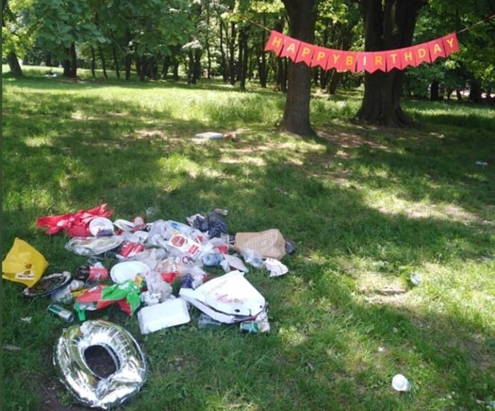 Smeće na Košutnjaku