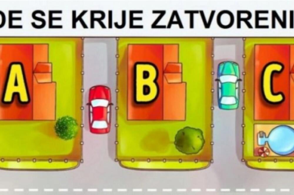 DOBRO POGLEDAJTE O ČEMU SE RADI: Da li možete da rešite ovaj brzi test? Mnogi su se namučili oko njega