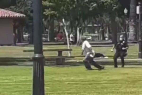 UHVATI ME AKO MOŽEŠ! DEDA PREVESLAO POLICIJU: Ovo niko nije mogao da OČEKUJE (VIDEO)