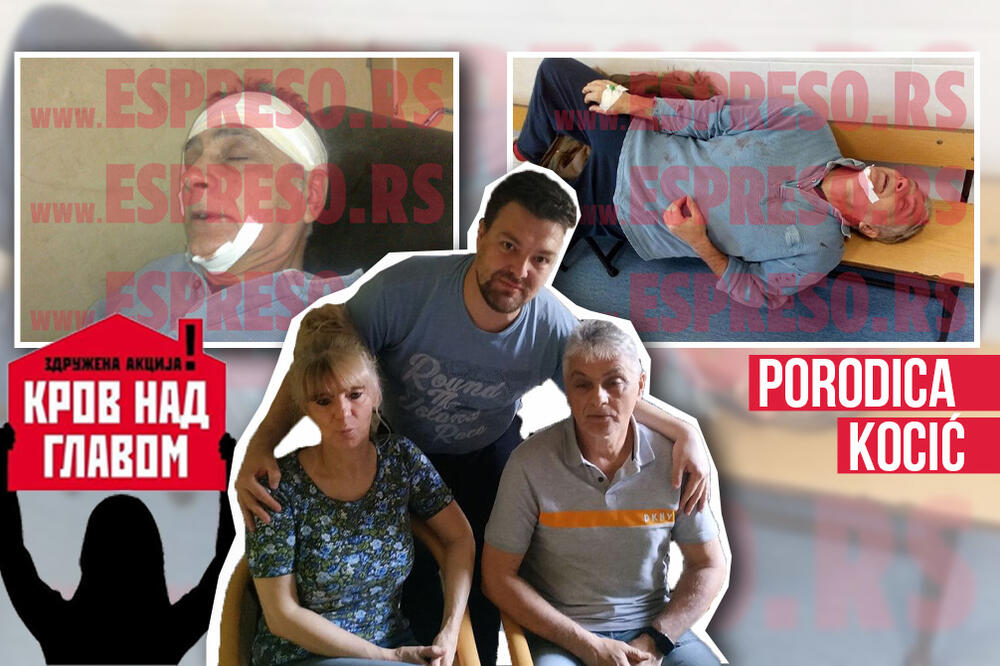 IZVRŠITELJI ĆE DANAS 21. PUT POKUŠATI DA PRINUDNO ISELE PORODICU KOCIĆ: Ovaj čovek je prošli put zamalo UMRO! FOTO