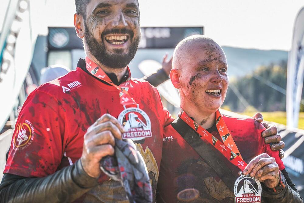 TAMARA JE LIMFOMU POKAZALA KO JE GAZDA: Nakon poslednje hemoterapije je istrčala SVOJU VELIKU TRKU NA TARI! (FOTO)