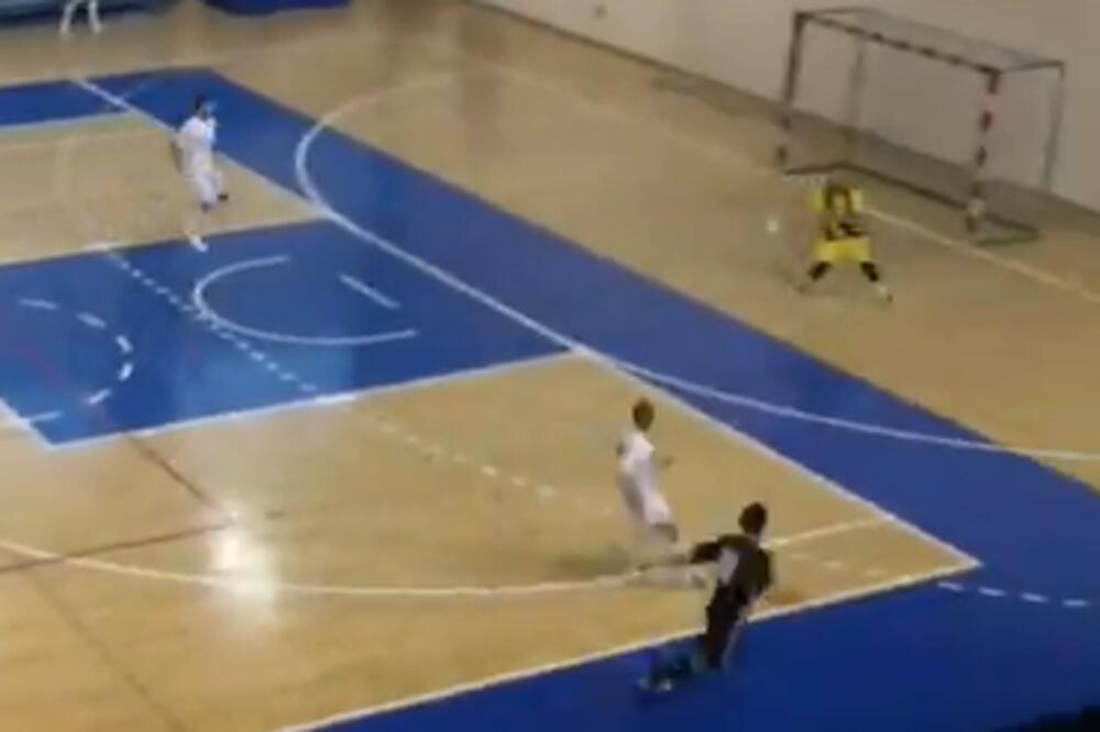 GOLČINA NA FINALU FUTSAL LIGE SRBIJE: Na ovom pogotku bi pozavideli i najveći majstori ove igre