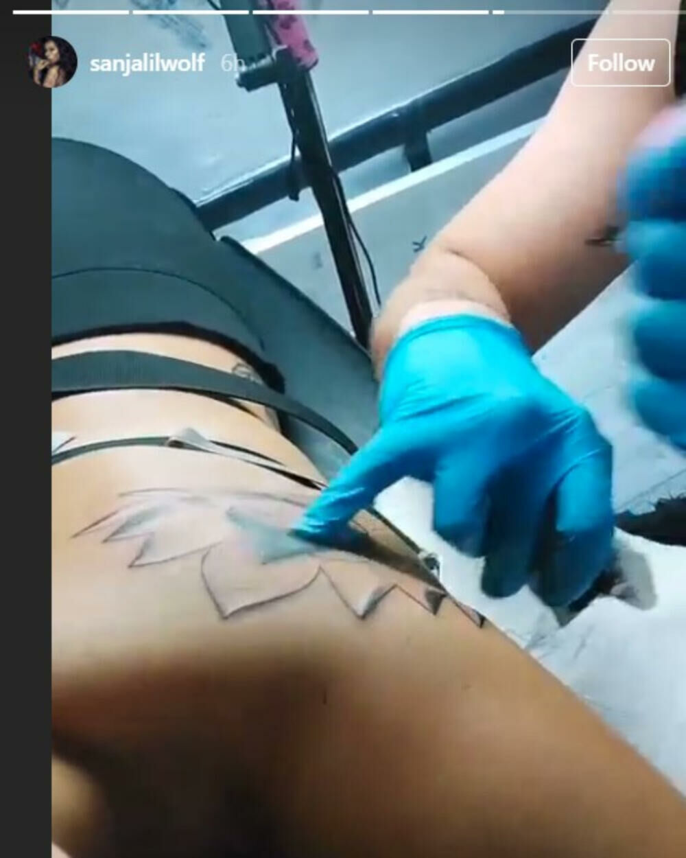 Sanja Vučić, Tetovaža