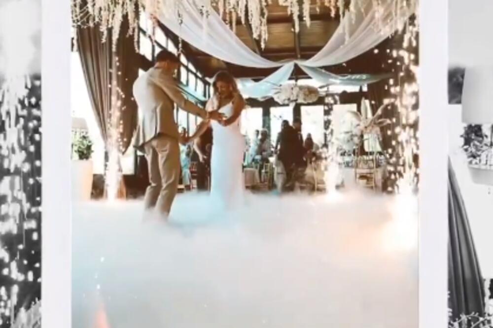 FUDBALER FILIP MLADENOVIĆ SE OŽENIO SA ZGODNOM PLAVUŠOM I NAPRAVIO GLAMUROZNO VENČANJE: Sve pršti od luksuza!