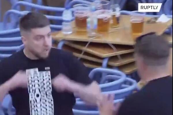 TURCI NE ŽALE ŠTO IH NISU UGOSTILI: Navijači Sitija i Čelsija i danas nastavili DIVLJANJE po ulicama Porta! (VIDEO)