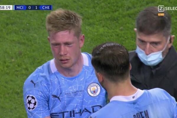 KAPITEN SITIJA UPLAKAN ZAVRŠIO FINALE LŠ-a: Ridiger ga pregazio k'o voz, sad mu je EURO pod znakom pitanja! (FOTO)