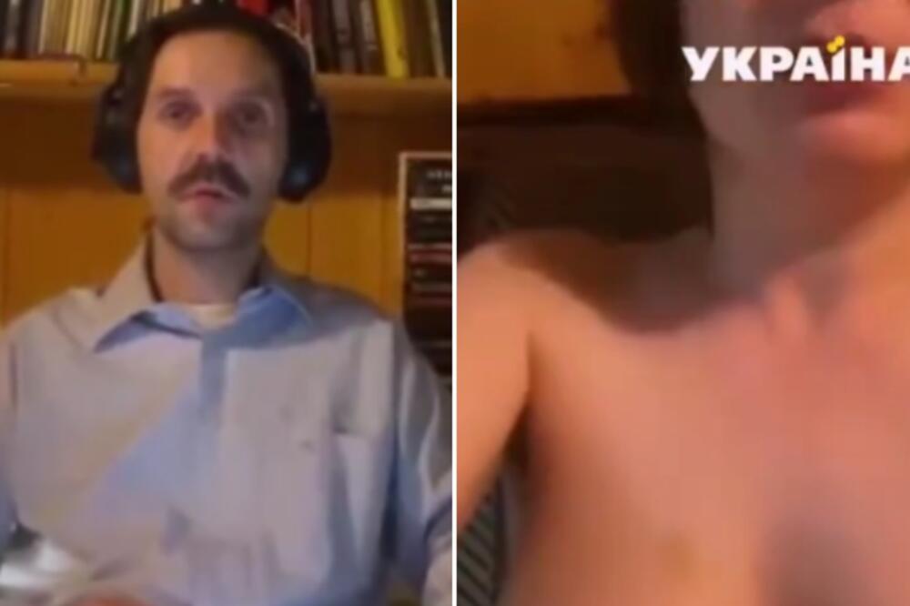 TOKOM DIREKTNOG PRENOSA NA UKRAJINSKOJ TELEVIZIJI: Nije primetio da se uključio u program, pa nastao HAOS! (VIDEO)