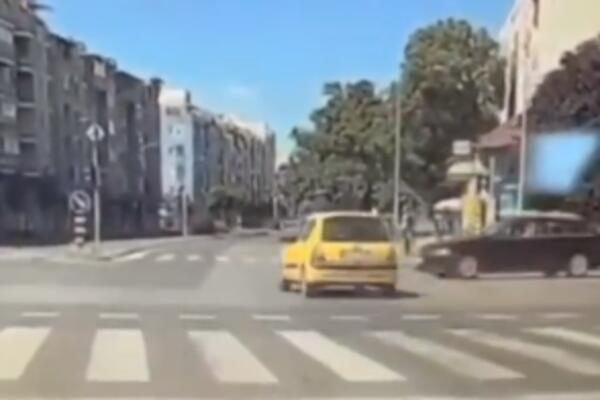 ZA DLAKU IZBEGNUTA NESREĆA U NOVOM SADU! Pojavio se snimak SRAMOTE: Taj divlja već mesec po gradu (VIDEO)