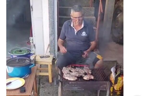 ZAMALO NASTRADAO! Srpski penzioner Dragan Paunović SNIMAO video za TikTok, napravio ozbiljnu grešku