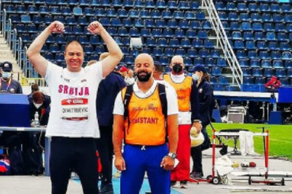 EVROPSKA BRONZA ZA SRBIJU! Ministar Udovičić čestitao našem paraatletičaru na velikom uspehu