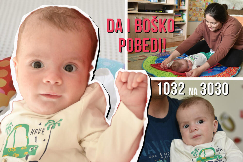 REKLI SU DA JE NAŠE DETE ZDRAVO, A ONDA SE DESILO ONO ČEGA SMO SE NAJVIŠE PLAŠILI: Pomozimo da i Boško pobedi SMA!