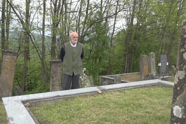 MILOŠ SAHRANIO OCA POSLE 80 GODINA: Nemci ga STRELJALI u Drugom svetskom ratu, posmrtni ostaci STIGLI u rodno selo