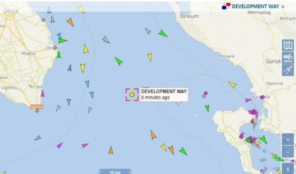 Brod, Mapa, Pozicija