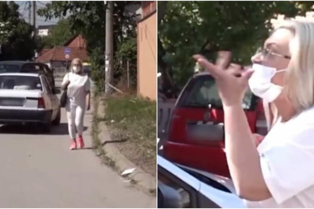 MARIJA KULIĆ NAPALA BESNA NOVINARSKE EKIPE: Kao furija se zaletela i počela da vređa, izašao i Siniša! (VIDEO)