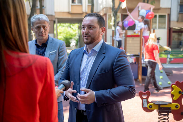 OTVORENO NOVO DEČIJE IGRALIŠTE NA DORĆOLU