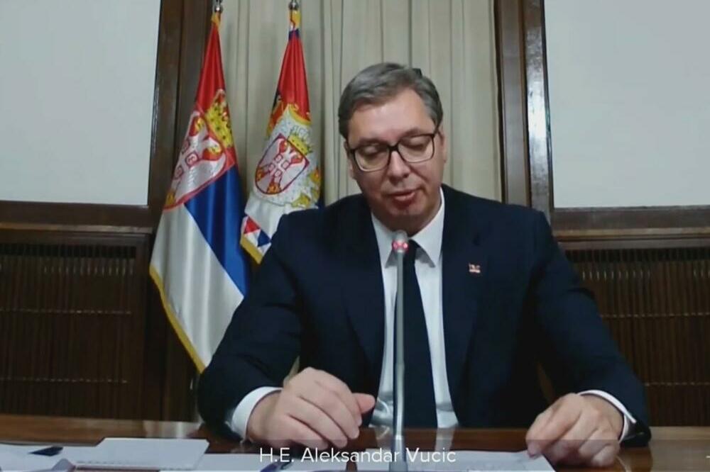 VUČIĆ SE VEČERAS OBRAĆA SRBIJI DIREKTNO IZ BRISELA! Sve oči uprte u delegacije Beograda i Prištine
