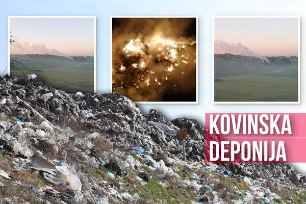 "SAD JE SVE MIRNO, A MI NOĆAS DA IZGORIMO", meštani Kovina PONOVO prolaze kroz UŽASE zbog DEPONIJE (VIDEO)