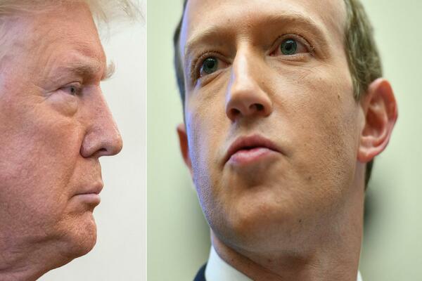 TRAMP BESNI NA ZAKERBERGA ZBOG UKIDANJA NALOGA: Trebalo je da ZABRANIM FEJSBUK, ko su oni da diktiraju dobro i zlo?