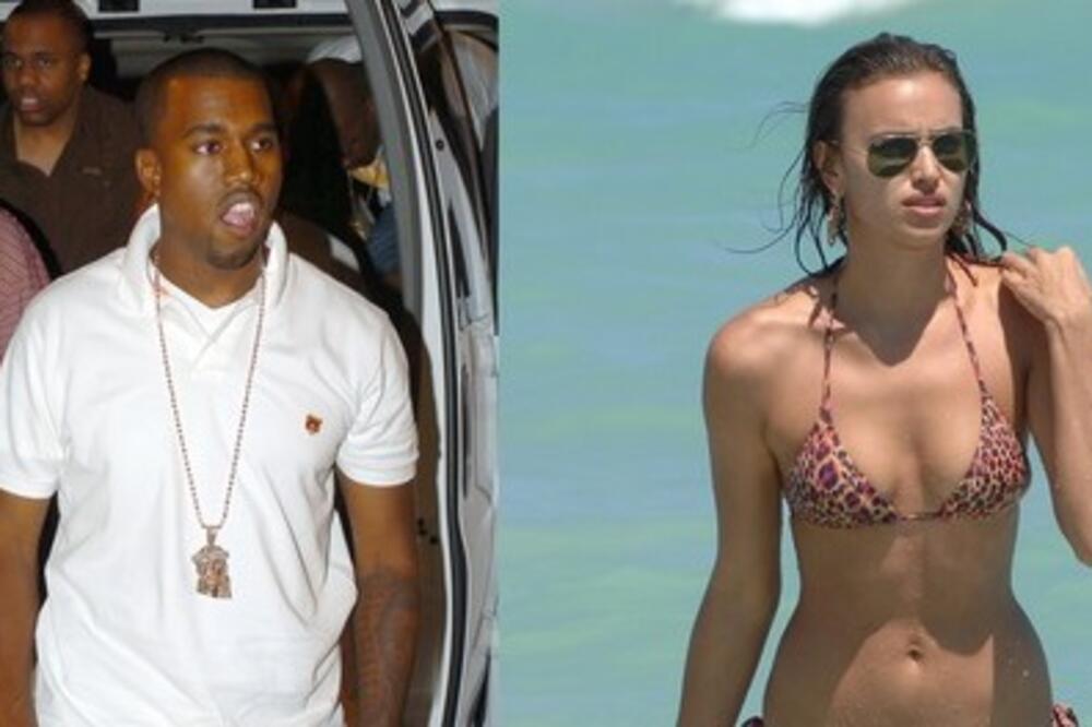 PREBOLEO KIM KARDAŠIJAN! KANJE VEST UHVAĆEN SA MANEKENKOM IRINOM ŠAJK: Sve vreme uživali u pogledima! (FOTO)